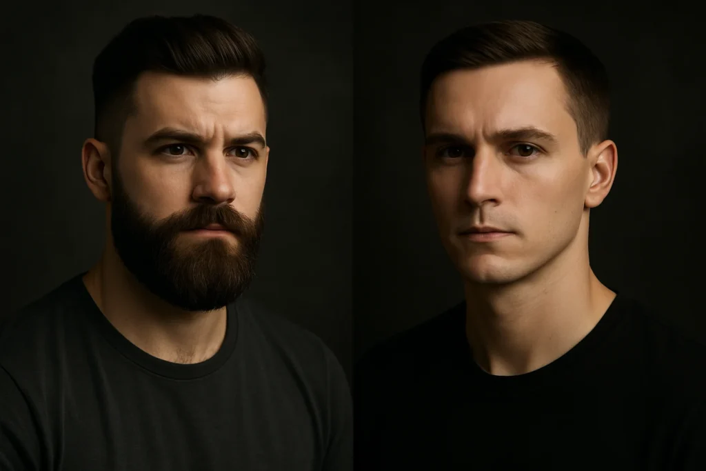 Barbe ou rasage net quel style est fait pour toi ?