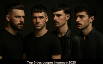 Top 5 des coupes homme tendance en 2025